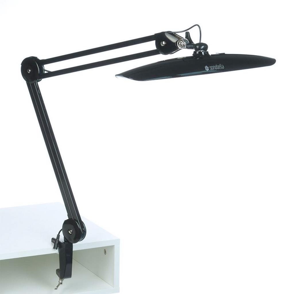 LED-es Asztallapra szerelhető Lámpa /Fekete színben/