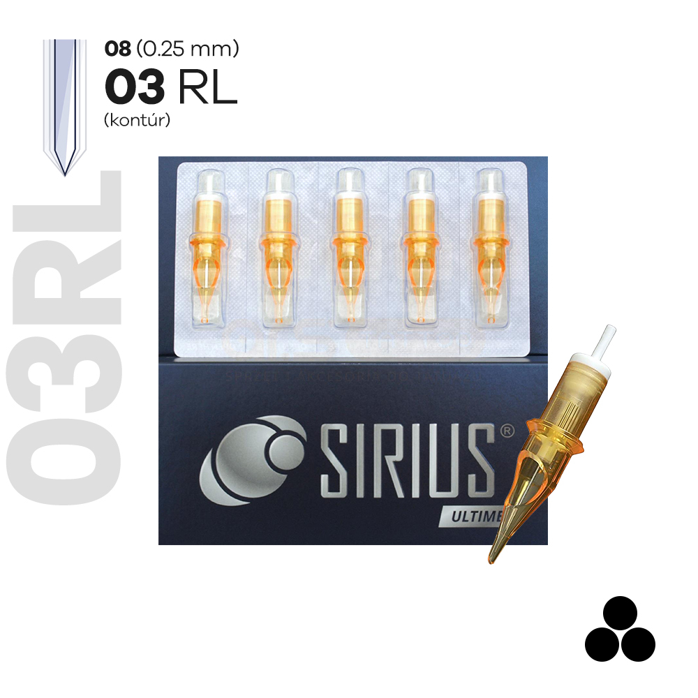 0803RL - SIRIUS-ULTIME - tűmodul (Kontúr) (0.25mm) 20 Darab