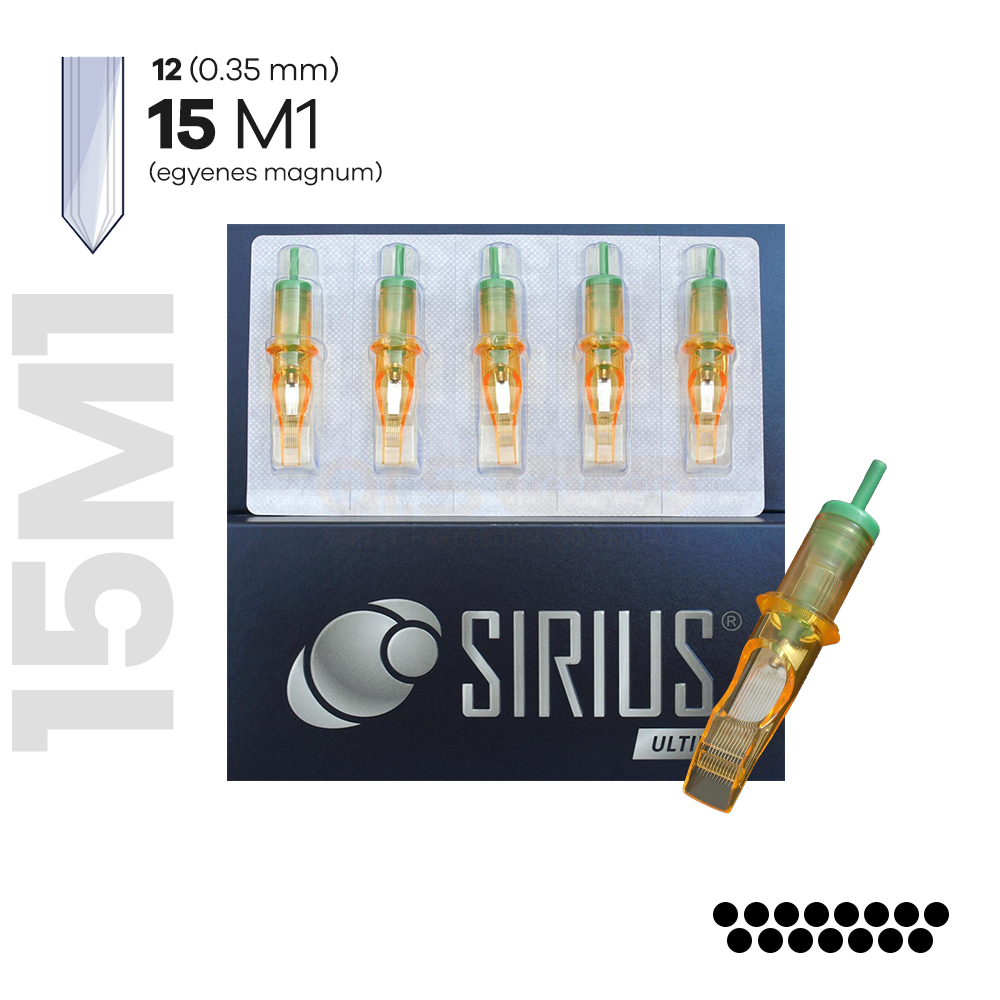 1215M1 - SIRIUS ULTIME - Tűmodul (Magnum) - 20db / 0.35mm