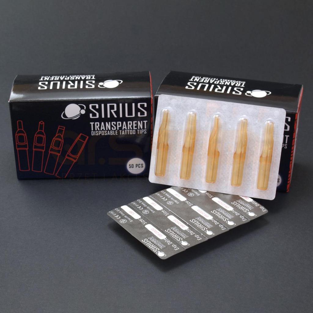 09FT - SIRIUS - Műanyag Csőr (eldobható) - 50db - Narancssárga